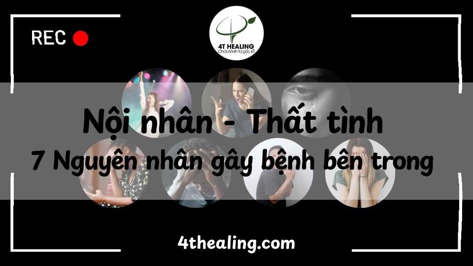 Thất tình - Nội nhân - Nguyên nhân gây bệnh bên trong